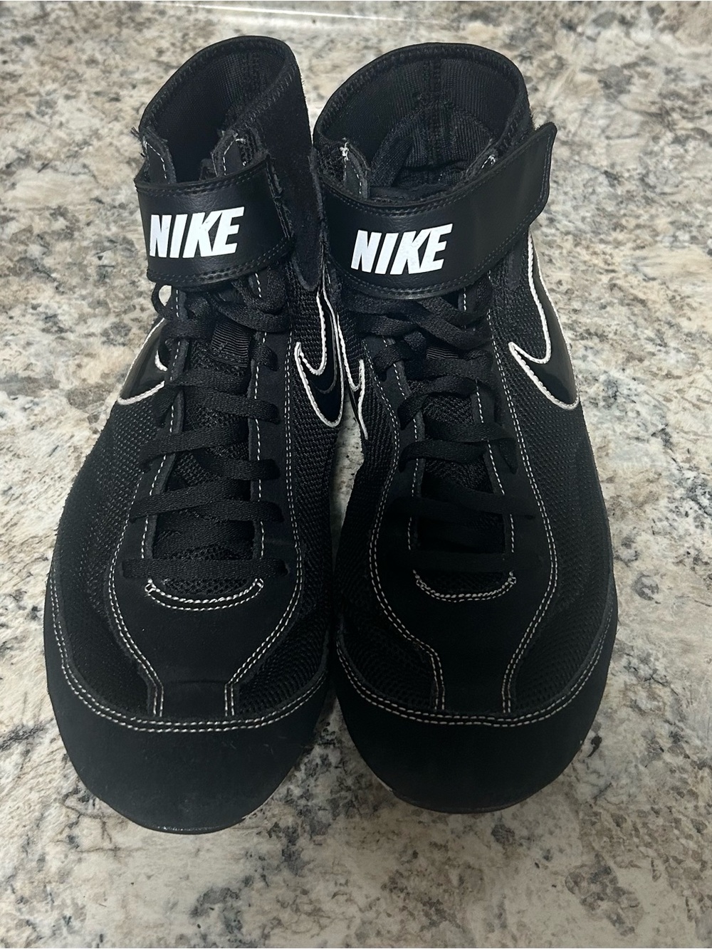 Nike Speedsweep VII Wrestling Shoes Black White Men’s Size 12 366683-001